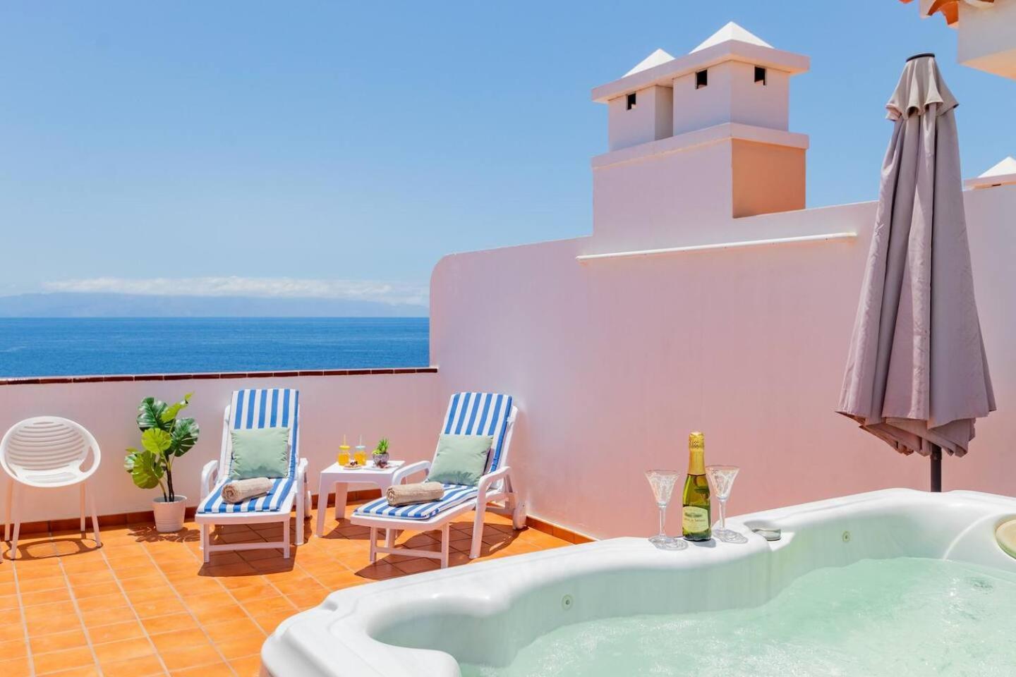 פוארטו דה סנטיאגו Penthouse Apt With Jacuzzi By Dream Homes Tenerife מראה חיצוני תמונה